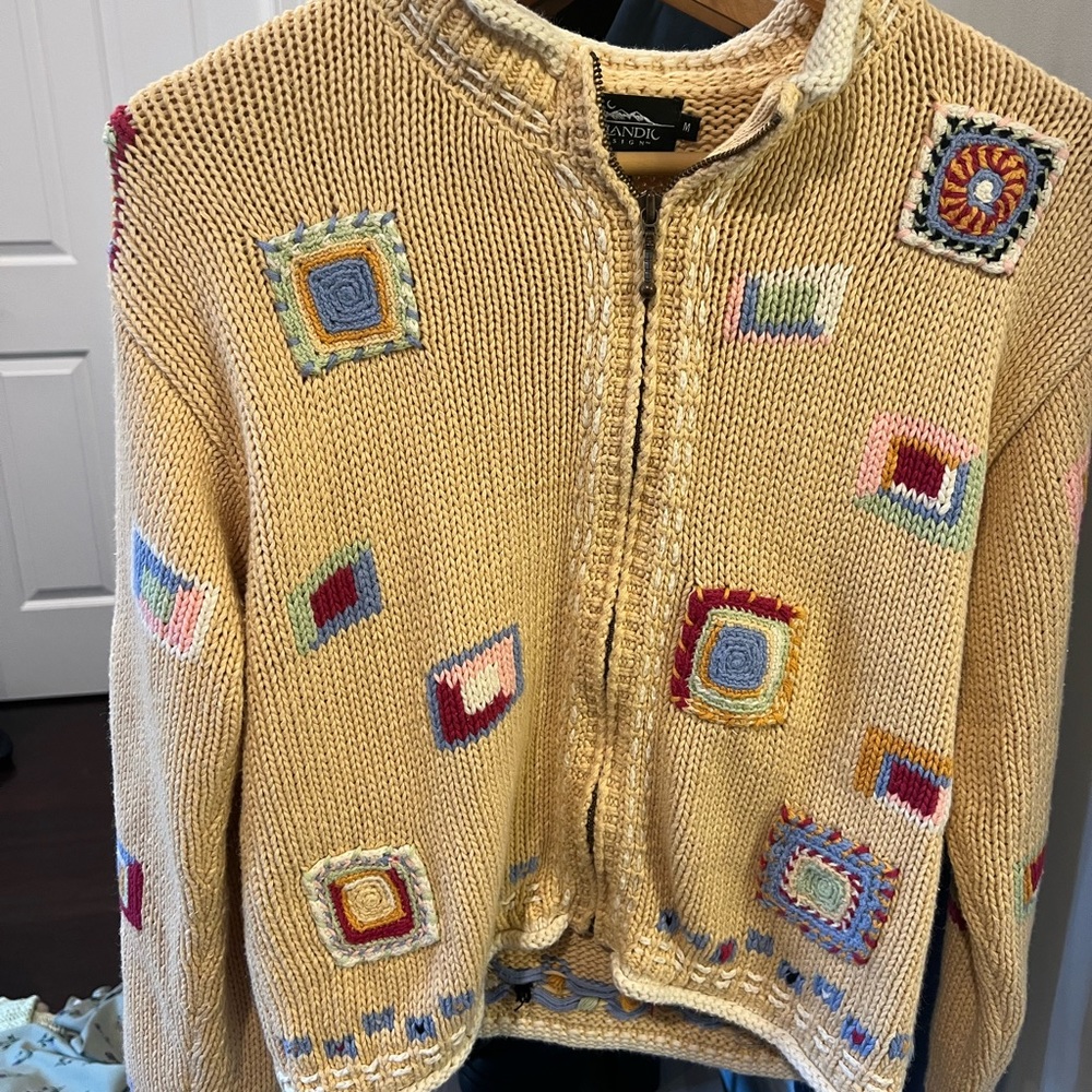 Cute Icelandic knitted sweater